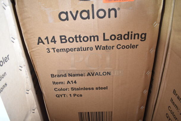 2 BRAND NEW IN BOX! Avalon A3BLOZONEWTRCLR Stainless Steel Bottom Loading Water Cooler. 115 Volts, 1 Phase. 2 Times Your Bid! - Image 4 of 4