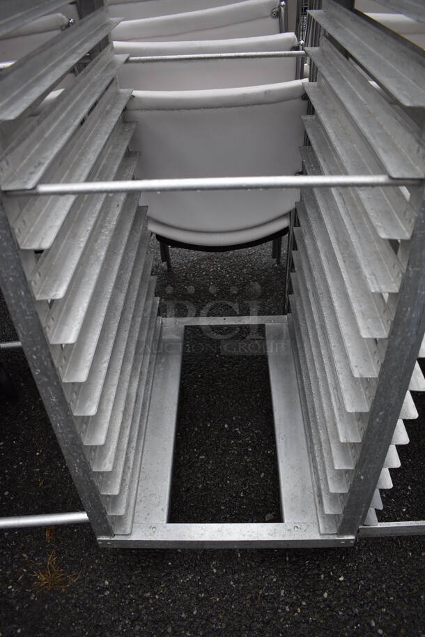 Metal Commercial Pan Transport Rack on Commercial Casters. 21.5x29x69 - Image 3 of 3