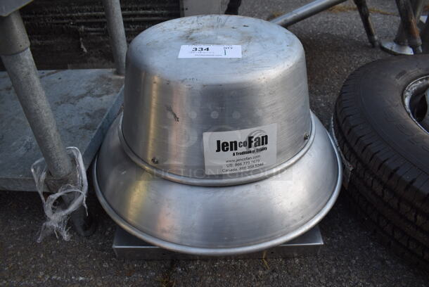 Jenco Fan RED08 Metal Commercial Rooftop Mushroom Exhaust Fan. 115 Volts, 1 Phase. 23x23x15