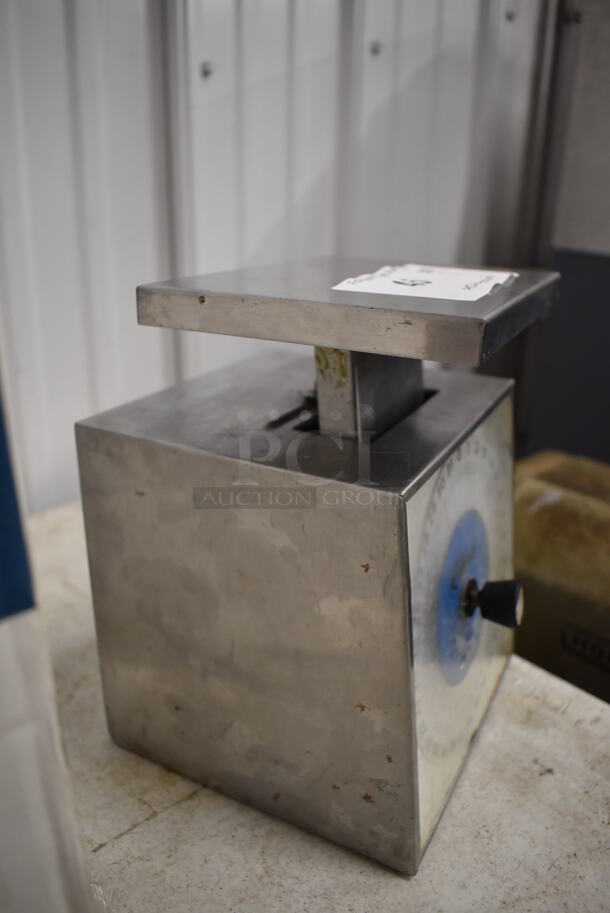 Edlund Metal Countertop Food Portioning Scale. 6.5x6.5x9 - Image 2 of 3