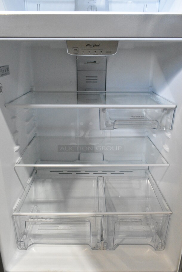 2024 Whirlpool WRT311FZDM05 Stainless Steel Cooler w/ Freezer.115 Volts, 1 Phase. Tested and Working! - Image 6 of 9