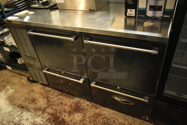 BRAND NEW! 2019 Perlick DZS60-D-1 Stainless Steel Commercial 4 Drawer Cooler. 115 Volts, 1 Phase. Tested and Working!