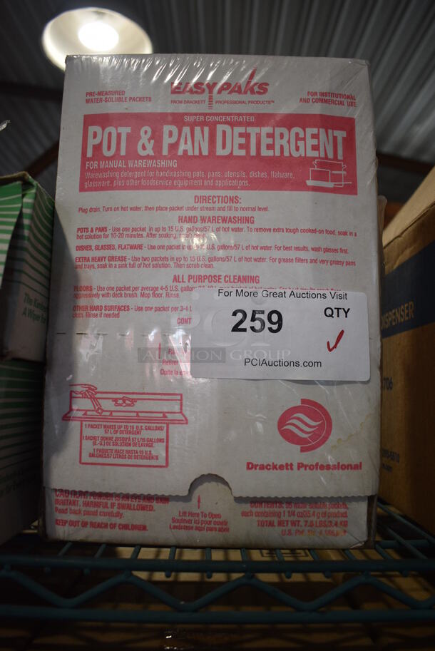 Box of Pot and Pan Detergent