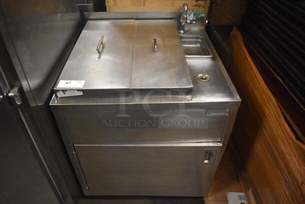 Falcon RTB-14 Stainless Steel Commercial Rethermalizer w/ Hydro Heater Circulation Heater and Sink Bay. 208 Volts, 1 Phase. 30x30x38 - Image 2 of 8