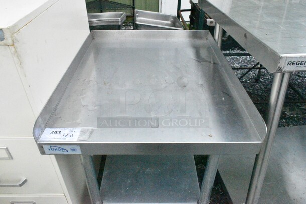 Yukon Stainless Steel Equipment Stand w/ Under Shelf on Commercial Casters.  - Image 3 of 5