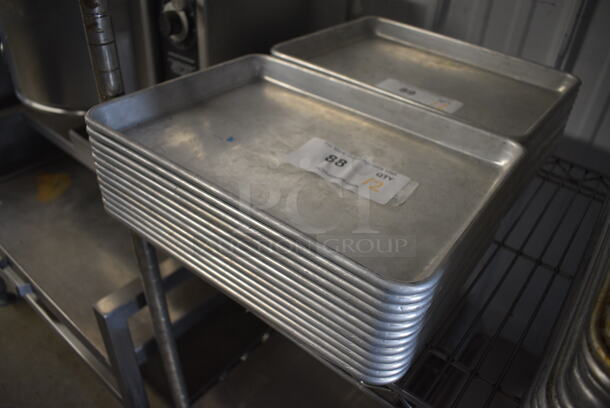 12 Metal Baking Pans. 9.5x13x1. 12 Times Your Bid! - Image 2 of 3