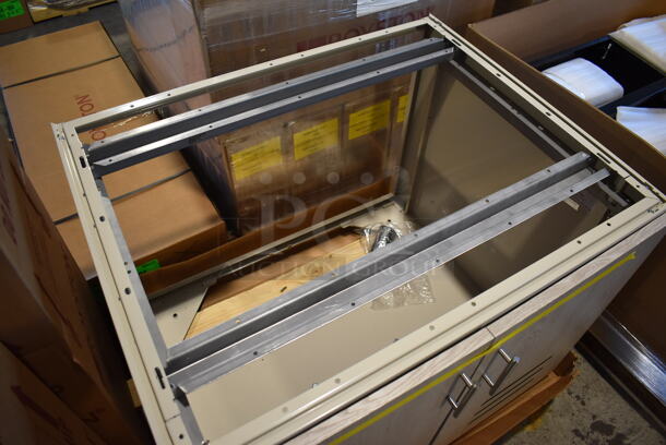 BRAND NEW! Royston 62092294-633 Wood Pattern 2 Door Cabinet. 36x30x27 - Image 4 of 7
