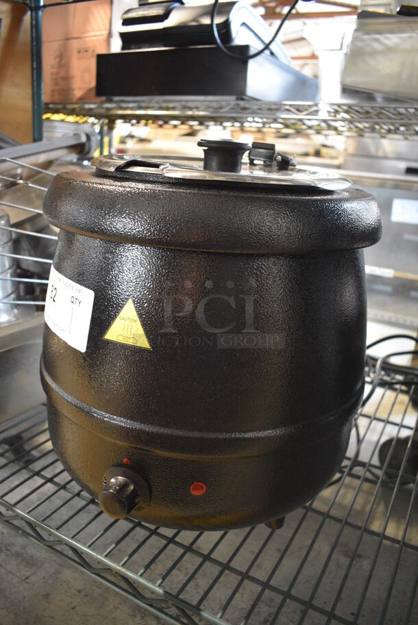 Glenray Metal Countertop Soup Kettle Food Warmer. 120 Volts, 1 Phase. 13x13x14. Tested and Working!