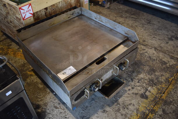 Star 624 T Stainless Steel Commercial Countertop Gas Powered Flat Top Griddle. 20,000 BTU. - Image 3 of 9