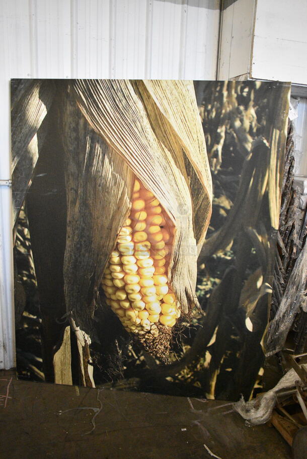 3 Various Pictures Including Corn, Farm, Sunflower. Includes 72x96x1.5. 3 Times Your Bid!  - Image 2 of 4