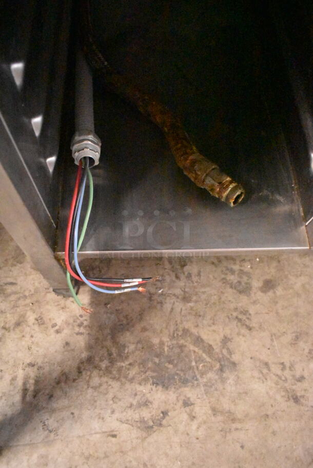 Rational SCC61 Stainless Steel Commercial Electric Powered Combi Convection Oven on Equipment Stand Pan Rack. 208 Volts, 3 Phase.  - Image 6 of 9