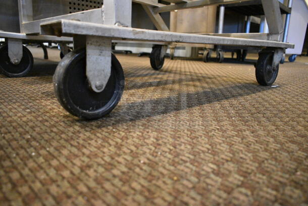 Metal #10 Can Rack on Commercial Casters. (main dining room) - Image 3 of 3