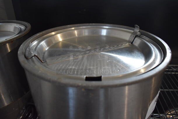 Vollrath Cayenne HS-11 Stainless Steel Commercial Countertop Soup Kettle Food Warmer w/ Lid. Does Not Have Drop In. 120 Volts, 1 Phase. Tested and Working! - Image 5 of 7