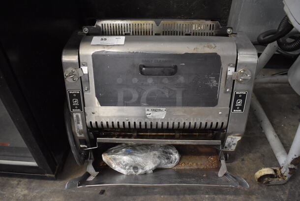 AJ Antunes UTX-200L Stainless Steel Commercial Countertop Electric Powered Universal Toaster. 208 Volts. 24x28x19 - Image 1 of 5