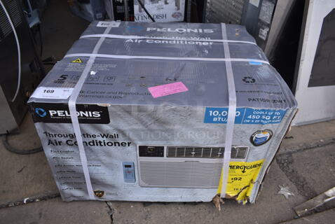 BRAND NEW IN BOX! Pelonis PAT10R1ZWT Through The Wall Mounted Air Conditioner. 10,000 BTU. 