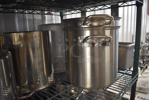 ALL ONE MONEY! Tier Lot of Various Items Including 6 Metal Stock Pots and 9 Metal Sauce Pans - Image 5 of 5