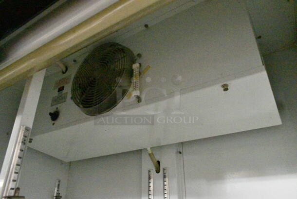 Hussmann RR0361G31 Metal Commercial 2 Door Reach In Cooler Merchandiser. 115 Volts, 1 Phase. Tested and Powers On But Does Not Get Cold - Image 6 of 8