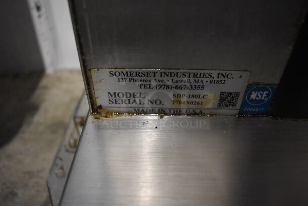 Somerset SDP-180LC Stainless Steel Commercial Countertop Manual Dough Press. 20x28x20 - Image 6 of 6