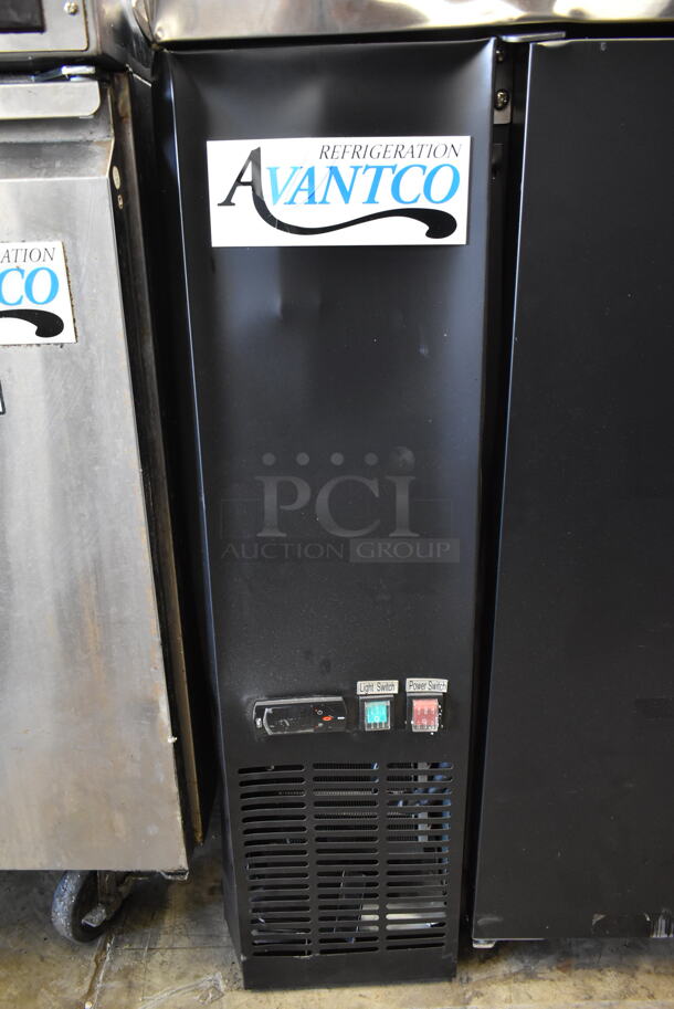 BRAND NEW SCRATCH AND DENT! Avantco 178UBB2HC Stainless Steel Commercial 2 Door Back Bar Cooler. 115 Volts, 1 Phase. Tested and Working! - Image 3 of 8