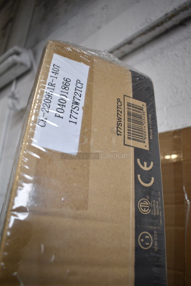 2 BRAND NEW IN BOX! Avantco 177SW72TCP Stainless Steel Commercial 72" High Wattage Strip Warmer. 120 Volts, 1 Phase. 2 Times Your Bid! - Image 3 of 4