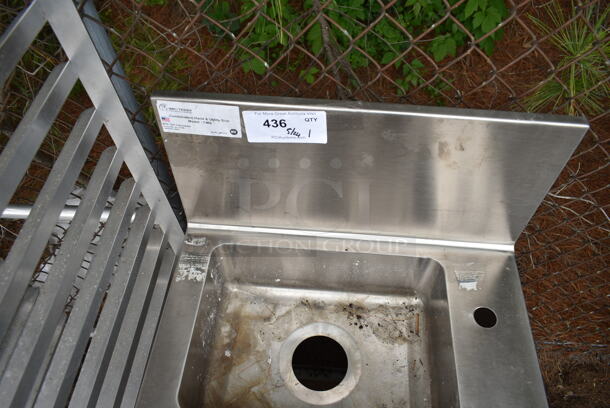 Sefi CMS Stainless Steel Combination Hand and Utility Sink. - Image 2 of 4