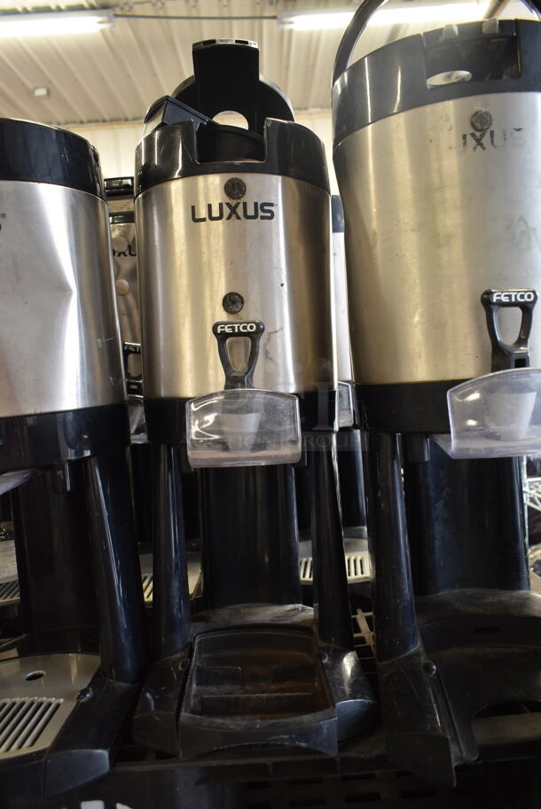 13 Fetco Luxus Stainless Steel Countertop Hot Beverage Dispensers Including Model L3D-15. 13 Times Your Bid! - Image 3 of 5