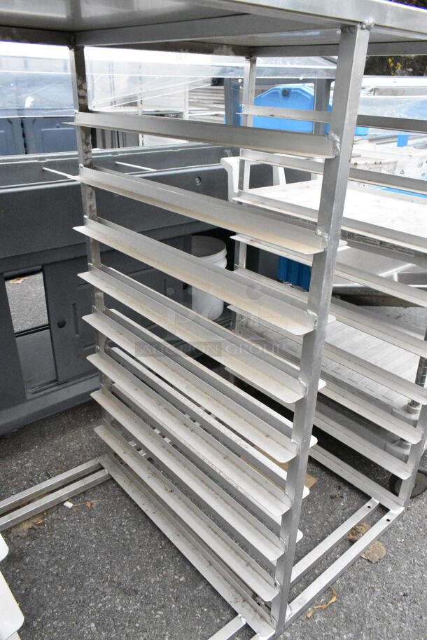 Metal Commercial Double Pan Rack.  - Image 3 of 3