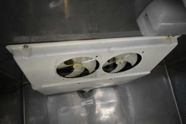 Everest ETF2 Stainless Steel Commercial 2 Door Undercounter Freezer. 115 Volts, 1 Phase. Tested and Working! - Image 5 of 6