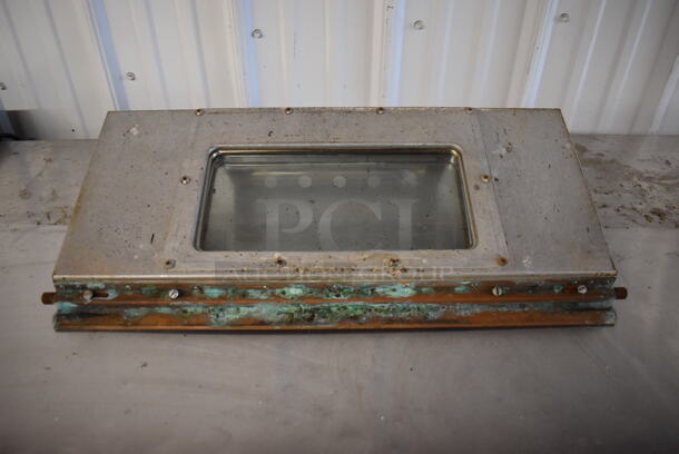 Auntie Anne's Stainless Steel Pizza Oven Door. 23x4x11 - Image 4 of 4