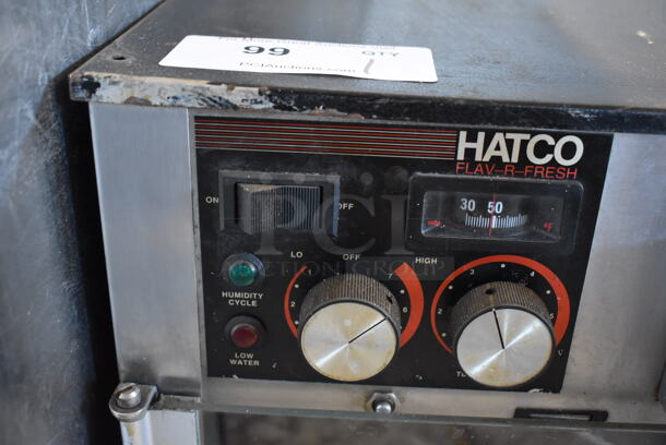 Hatco FDW-1 Metal Commercial Countertop Warming Cabinet Merchandiser. 120 Volts, 1 Phase. 18x20x27.5. Tested and Working! - Image 5 of 7
