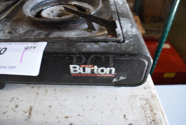 Burton Metal Countertop Single Burner Range. 13.5x10.5x5 - Image 4 of 5