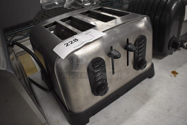 Sensio 22001 Metal Countertop 4 Slot Toaster. 120 Volts, 1 Phase. 12.5x11x8 - Image 3 of 5
