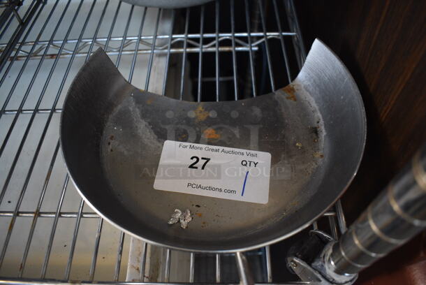 Metal Skillet / Shaver for Gyro Machine. 14x10.5x2 - Image 2 of 3