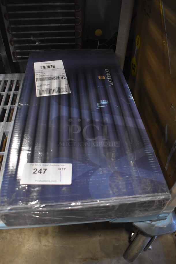 BRAND NEW IN BOX! Waterloo 1.15 GPM Low Profile Wall-Mounted Pre-Rinse Faucet with 8" Centers - Image 3 of 4