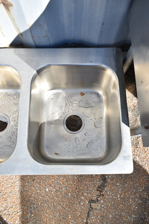 Eagle SR14-16-9.5-3 Stainless Steel 3 Bay Drop In Sink. Bays 14x9 - Image 2 of 5