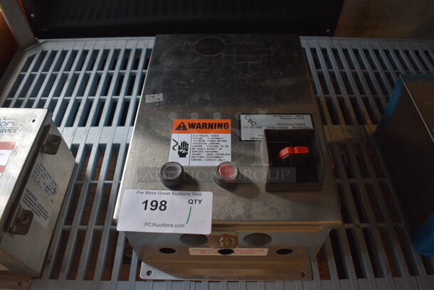 BRAND NEW! Insinkerator Model CC101K-2 Stainless Steel Garbage Disposal Control Box. 10x7x15 - Image 1 of 5