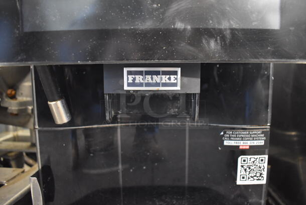 Franke FCS4026 Metal Commercial Countertop Automatic Espresso Machine w/ 2 Hoppers. Missing Lids and Drip Tray. 200-240 Volts, 1 Phase. 12x21x32 - Image 6 of 7