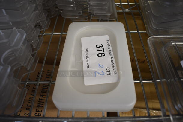 ALL ONE MONEY! Lot of 2 Poly 1/9 Size Drop In Bin Lids! - Image 1 of 2