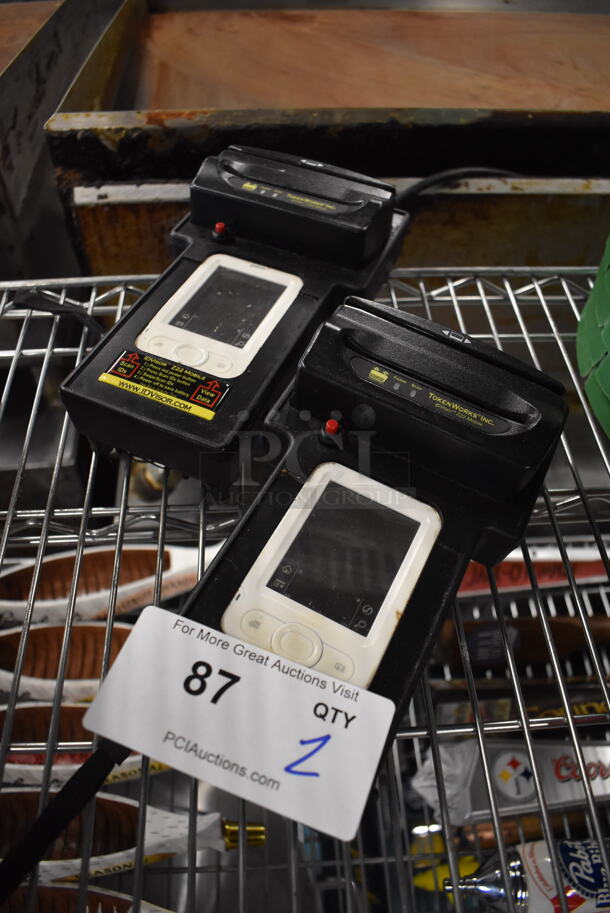 2 Token Works Z22 ID Visor Mobile Credit Card Readers. 5x9x3. 2 Times Your Bid! - Image 1 of 4