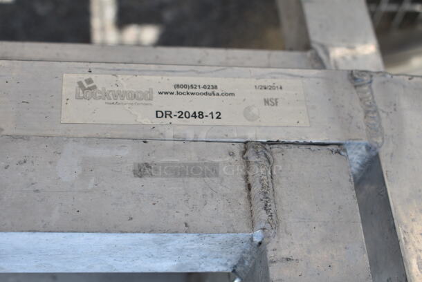 4 Aluminum Dunnage Racks; Lockwood DR-1212-12 and 2 Lockwood DR-2048-12. 4 Times Your Bid! - Image 8 of 8
