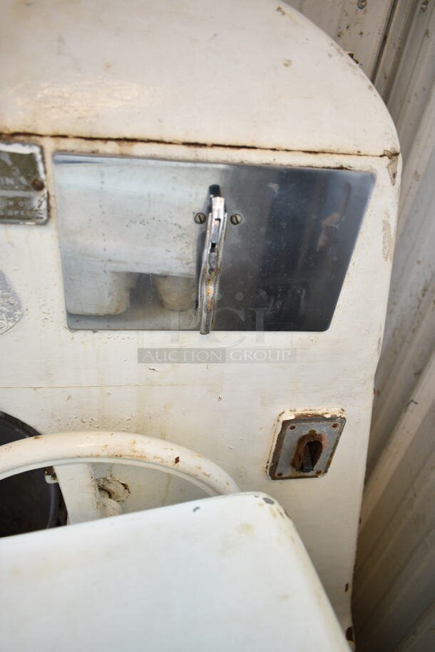 AS600 Metal Commercial Floor Style 60 Quart Planetary Dough Mixer w/ Metal Mixing Bowl, Dough Hook, Paddle and Pelican Head Attachments. 208-240 Volts. - Image 7 of 10