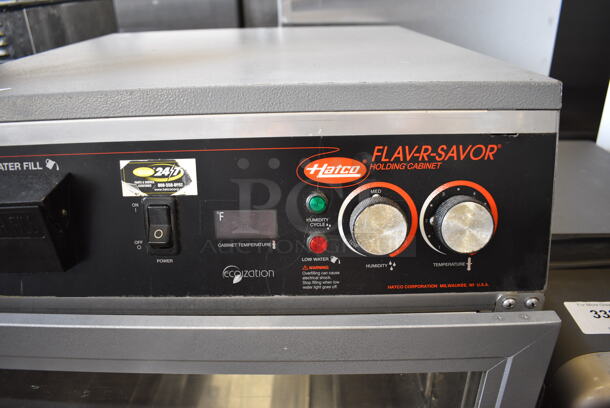 Hatco Metal Commercial Countertop Flav-r-savor Heated Display Cabinet Merchandiser. 22.5x28x31. Cannot Test Due To Cut Power Cord - Image 3 of 5