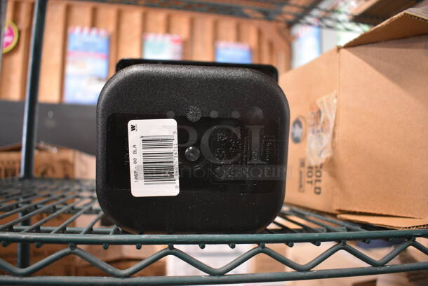 ALL ONE MONEY! Lot of 6 Rubbermaid Black Poly 1/6 Size Drop In Bins! 1/6x6 - Image 3 of 4