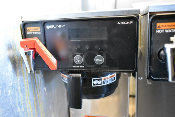 2024 Bunn AXIOM-DV-APS Stainless Steel Commercial Countertop Coffee Machine w/ Hot Water Dispenser and Poly Brew Basket. 120 Volts, 1 Phase.  - Image 2 of 4