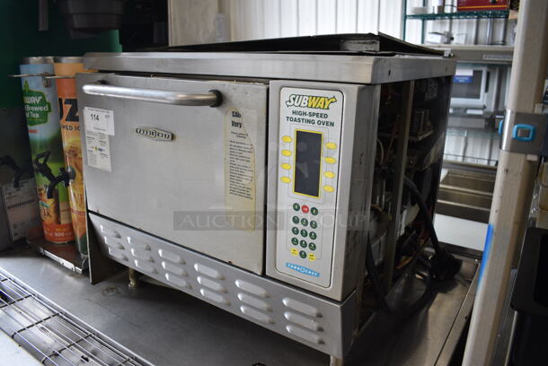 Turbochef Model NGC Stainless Steel Commercial Countertop Electric Powered Rapid Cook Oven. 208/240 Volts, 1 Phase. 26x26x23 - Image 3 of 6