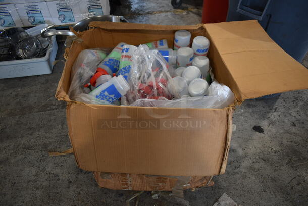 ALL ONE MONEY! Lot of Plastic Cups - Image 1 of 5