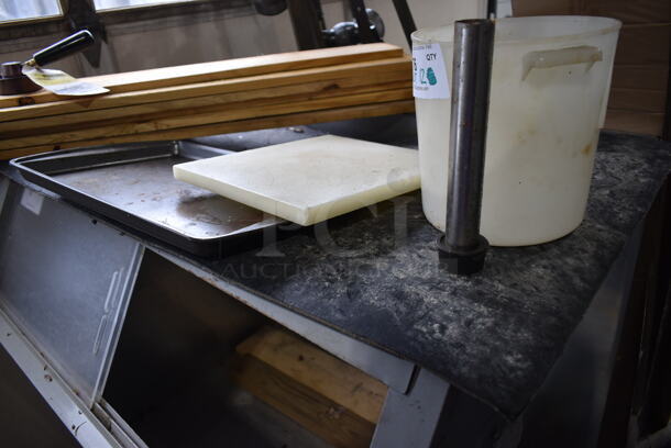 ALL ONE MONEY! Lot of Various Items Including Poly Bin, Wooden Boards and Cutting Board - Image 8 of 8
