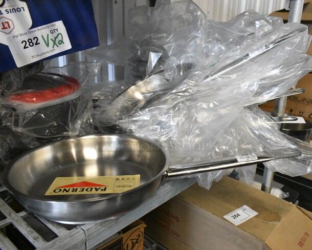 6 BRAND NEW! Vollrath 11114-24 9-1/2" Stainless Steel Frying Pan w/ Hollow Metal Handle. 6 Times Your Bid!  - Image 2 of 4