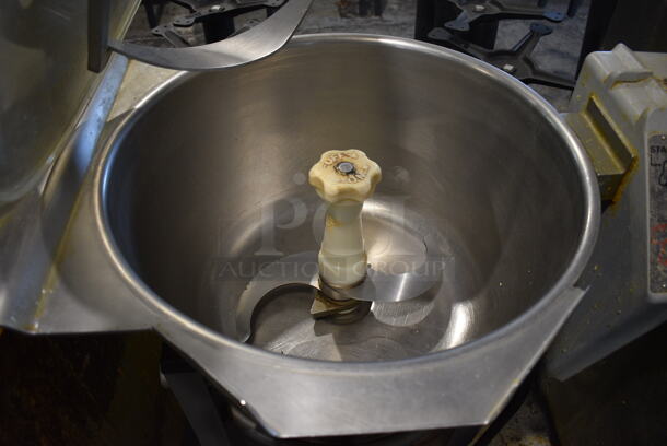 Hobart Model HCM 450 Stainless Steel Commercial Floor Style Horizontal Cutter Mixer w/ S Blade. 200 Volts, 3 Phase. 33x24x45 - Image 7 of 8