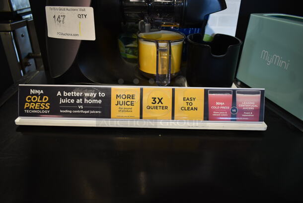 Ninja Metal Countertop Cold Press Juicer. Store Display Unit. - Image 2 of 5